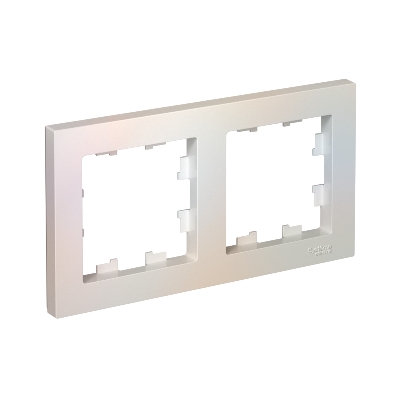 Рамка 2-м ATLAS DESIGN универс. жемчуг SchE ATN000402