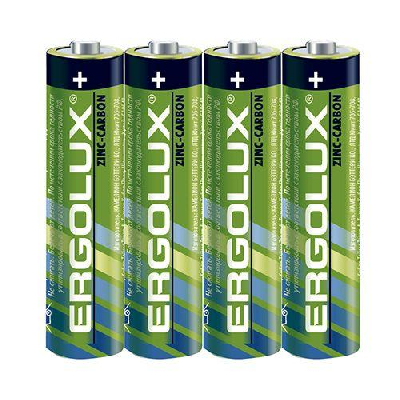 Элемент питания солевой R 03 SR4 R03SR4 1.5В (уп.4шт) Ergolux 12440