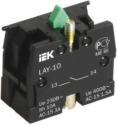 Блок контактный 1з для LAY5 ИЭК BDK21