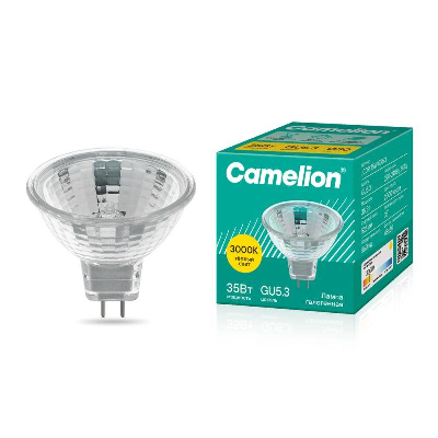 Лампа галогенная JCDR 35Вт GX5.3 220В Camelion 1952