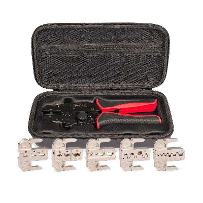 Пресс-клещи с набором матриц CTD+5 серия QUICK PRO КВТ 101859