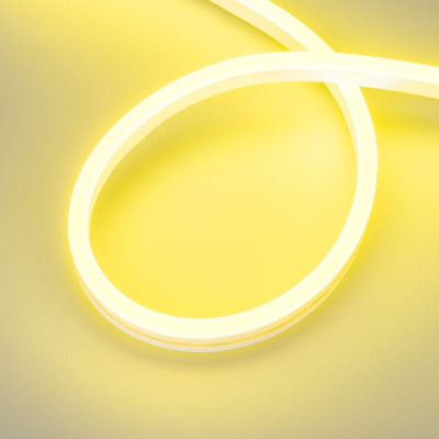 Лента светодиодная AURORA-PS-A120-16x8mm 24V Lemon 10Вт/м IP65 2835 герметичная (уп.5м) Arlight 036693