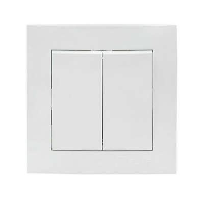 Выключатель 2-кл. СП Валенсия 10А IP20 бел. PROxima EKF EWV10-023-10