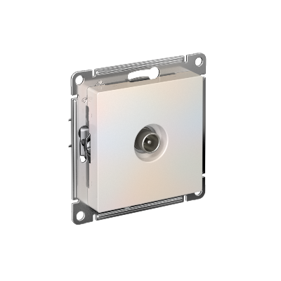 Механизм розетки TV оконечной AtlasDesign 1DB жемчуг SchE ATN000491