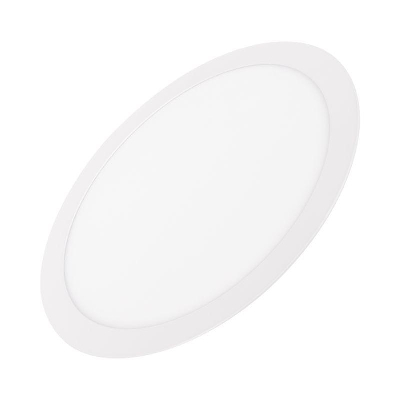 Светильник светодиодный DL-EDGE-R300-24W Warm3000 WH 115 deg IP40 230В металл Arlight 036068