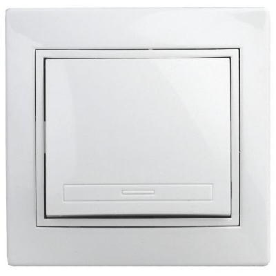 Выключатель 1-кл. СП Plano 10А IP20 1-101-01 250В бел. Intro Б0053721