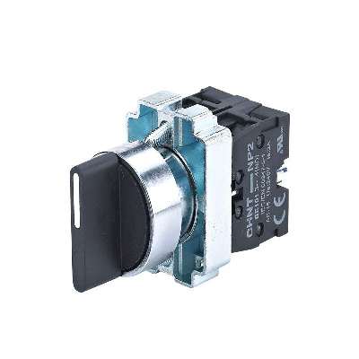 Переключатель NP2-BD55 3 положения возвратом 1НО+1НЗ IP40 (R) CHINT 574659