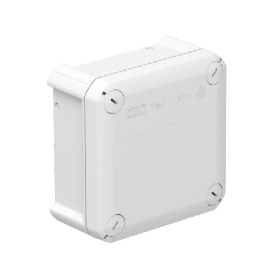 Коробка распределительная 114х114х57мм IP66 T 60 OE закрыт. свет. сер. OBO 2007239