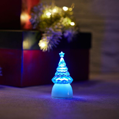 Фигура светодиодная "Елочка Кристалл" на подставке RGB Neon-Night 501-051