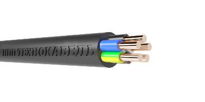 Кабель ВВГнг(А)-LSLTx 5х4 (N PE) 0.66кВ (м) Технокабель 00-00148416