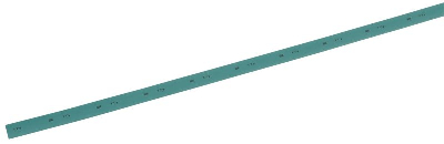 Трубка термоусадочная ТТУ 10/5 зел. 1м IEK UDRS-D10-1-K06