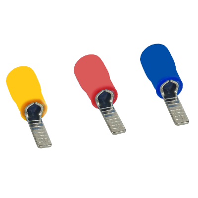 Наконечник штыревой плоский НШпИ OptiKit T-Shp-PVC-1.5-2.5 (уп.100шт) КЭАЗ 278021