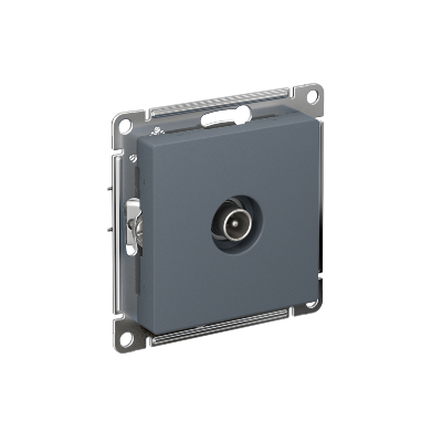 Механизм розетки TV ATLAS DESIGN оконечный 1DB грифель SchE ATN000791