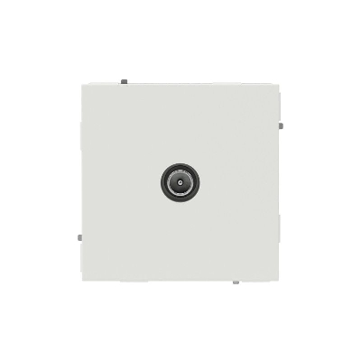 Розетка телевизионная проходная TV KANT бел. песок DKC 7010513
