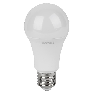 Лампа светодиодная LED Value A 2000лм 25Вт 3000К тепл. бел. E27 A угол пучка 180град. 220-240В (замена 200Вт) матов. пластик OSRAM 4058075696716