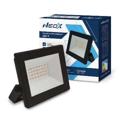 Прожектор светодиодный ДДО-8 20Вт 230В 6500К 2100лм 105лм/Вт IP65 NEOX 4690612034010