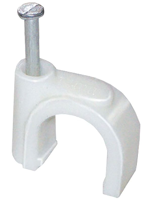 Скоба креп. круглая R9 (уп.100шт) ИЭК USK11-09-100
