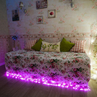 Гирлянда светодиодная "Цветы Сакуры" 50LED роз. 7м с контроллером Neon-Night 303-038