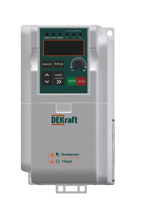 Преобразователь частоты DEKV060 0.4кВт 220В 1ф с торм. модулем SchE DEKV060G0R4S2B