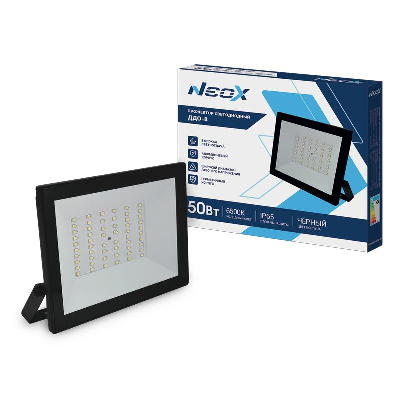 Прожектор светодиодный ДДО-8 50Вт 230В 6500К 5250лм 105лм/Вт IP65 NEOX 4690612033990