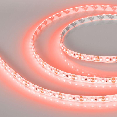 Лента светодиодная RTW-SE-A120-8mm 12V Red 9.6Вт/м IP65 2835 герметичная (уп.5м) Arlight 014880(2)