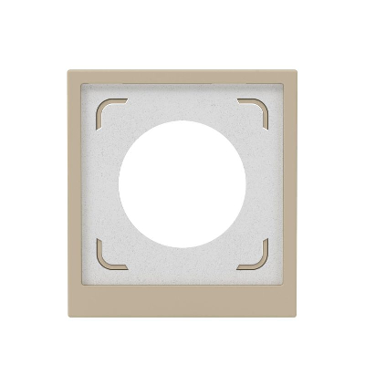 Рамка 1-м KANT IP44 ванильн. марципан DKC 7015942