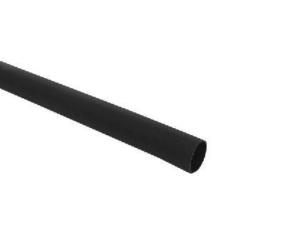 Трубка термоусадочная ТУТк клеевая нг 12/3 черн. 1м (уп.10м) PROxima EKF tut4-k12-b