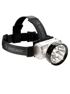 Фонарь Accu H10 LED (10Led 300мА.ч встроенное заряд. устр.) налобный Космос KOCAccuH10LED