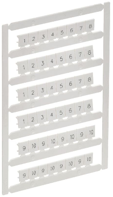 Маркер для CTS 6кв.мм/CP 10кв.мм "1-10" ARMAFIX IEK AF-CT10D-M-006-01