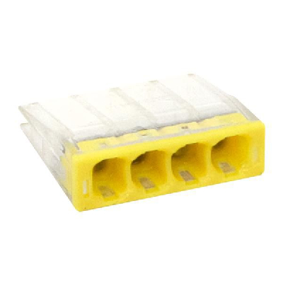 Клемма СМК 2273-244 (с пастой) 4 отверстия 0.5-2.5кв.мм (уп.100шт) PROxima EKF plc-smk-2273-244