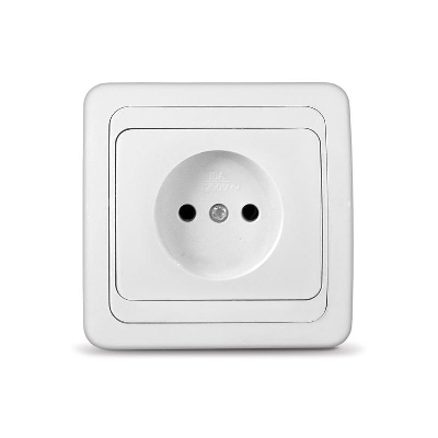 Розетка 1-м СП Валери 16А IP20 бел. Universal В0022