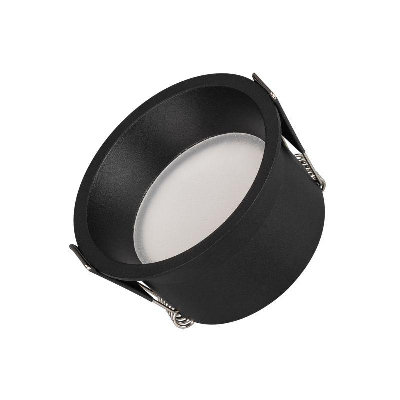 Светильник светодиодный MS-BREEZE-BUILT-R82-9W Day4000 BK 80 deg IP20 230В металл Arlight 035610