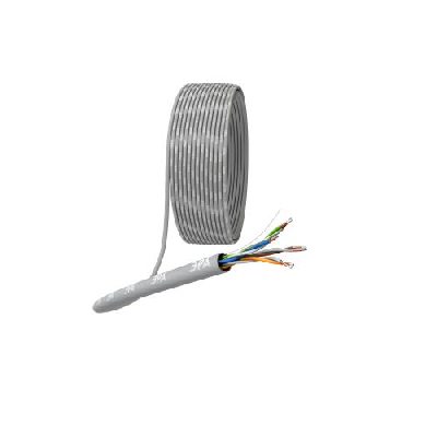 Кабель витая пара U/UTP 4х2х24 AWG Cat5e CCA PVC SIMPLE (уп.305м) ЭРА Б0044434