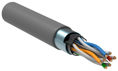 Кабель связи витая пара F/UTP экранир. (23AWG) кат.6 4х2 (305м) (м) ITK LC1-C604-311
