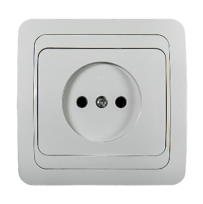 Розетка 1-м CLASSICO 2022 бел. ASD / IN HOME 4680005959891