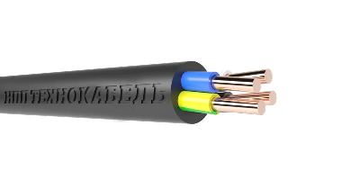 Кабель ВВГнг(А)-LSLTx 4х6 (N) 0.66кВ (м) Технокабель 00-00148405