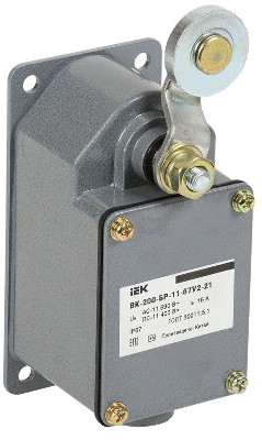 Выключатель концевой ВК-200-БР-11-67У2-21 IP67 ИЭК KV-1-200-1