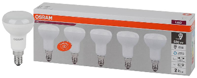Лампа светодиодная LED Value LVR60 7SW/865 230В E14 2х5 (уп.5шт) OSRAM 4058075583993