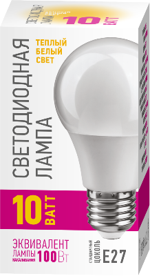 Лампа 82 910 OLL-A55-10-230-2.7K-E27-PROMO 10Вт ОНЛАЙТ 82910