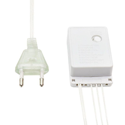 Гирлянда "Сеть" 1.5х1.5м 150LED тепл. бел. провод прозр. Neon-Night 215-126